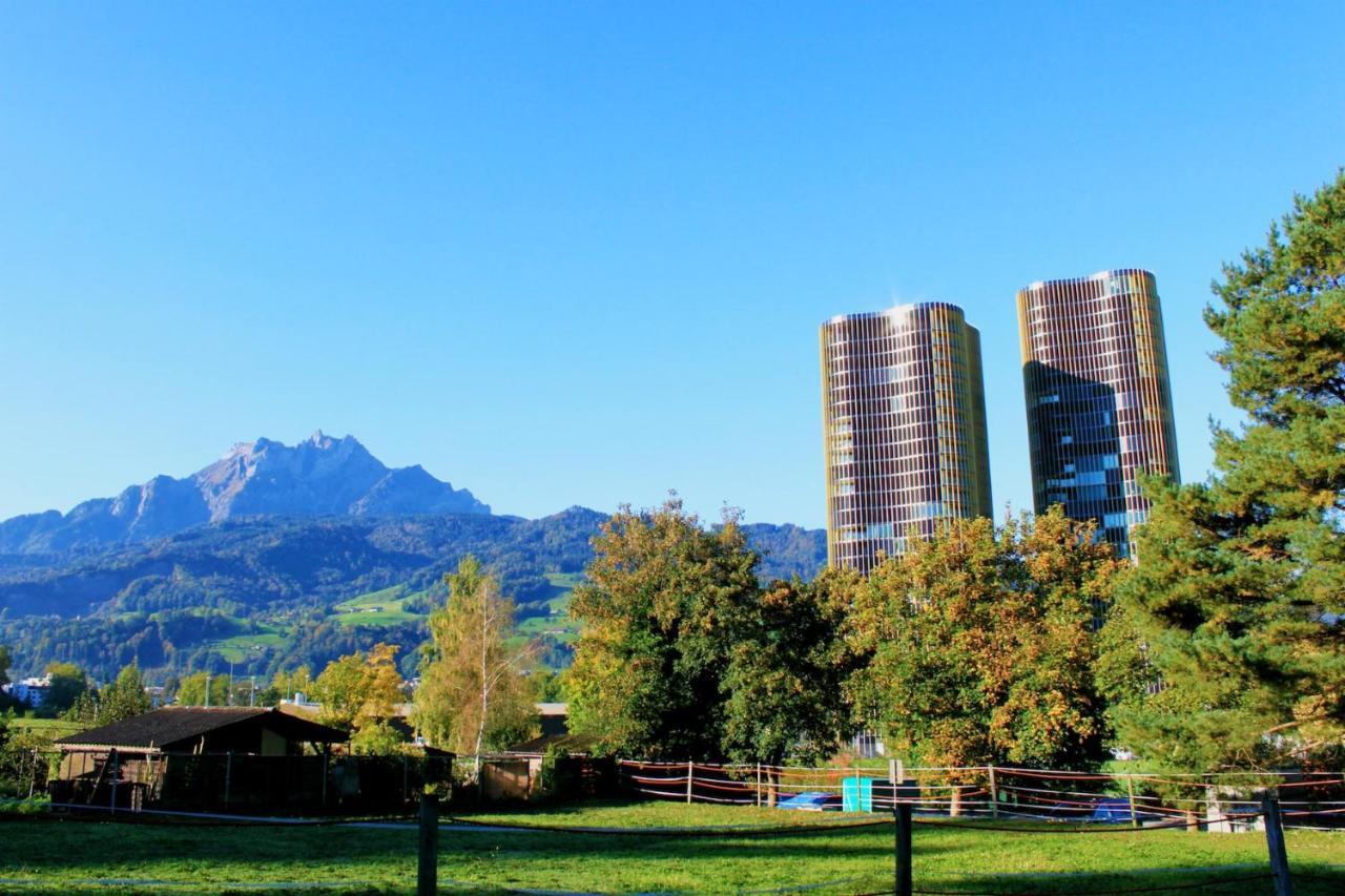 HITrental Allmend Comfort Studios Luzern Eksteriør bilde